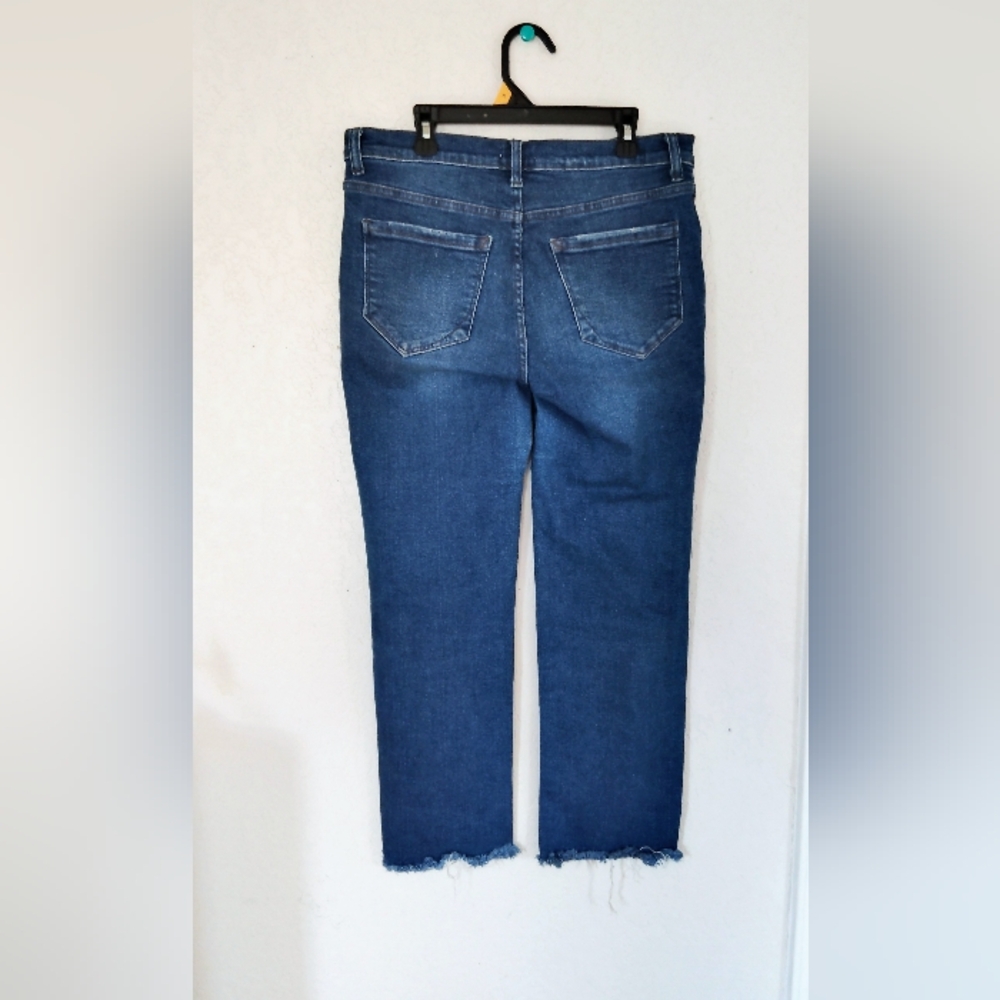 Kensie Dark Blue Ankle Jeans - Picture 2 of 6